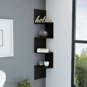 Repisa Rosset Wengue/Negro 1 Repisa Rosset Wengue/Negro